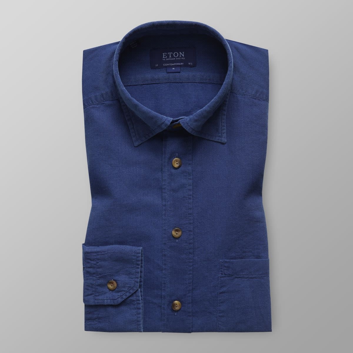 Eton Blue Indigo Shirt