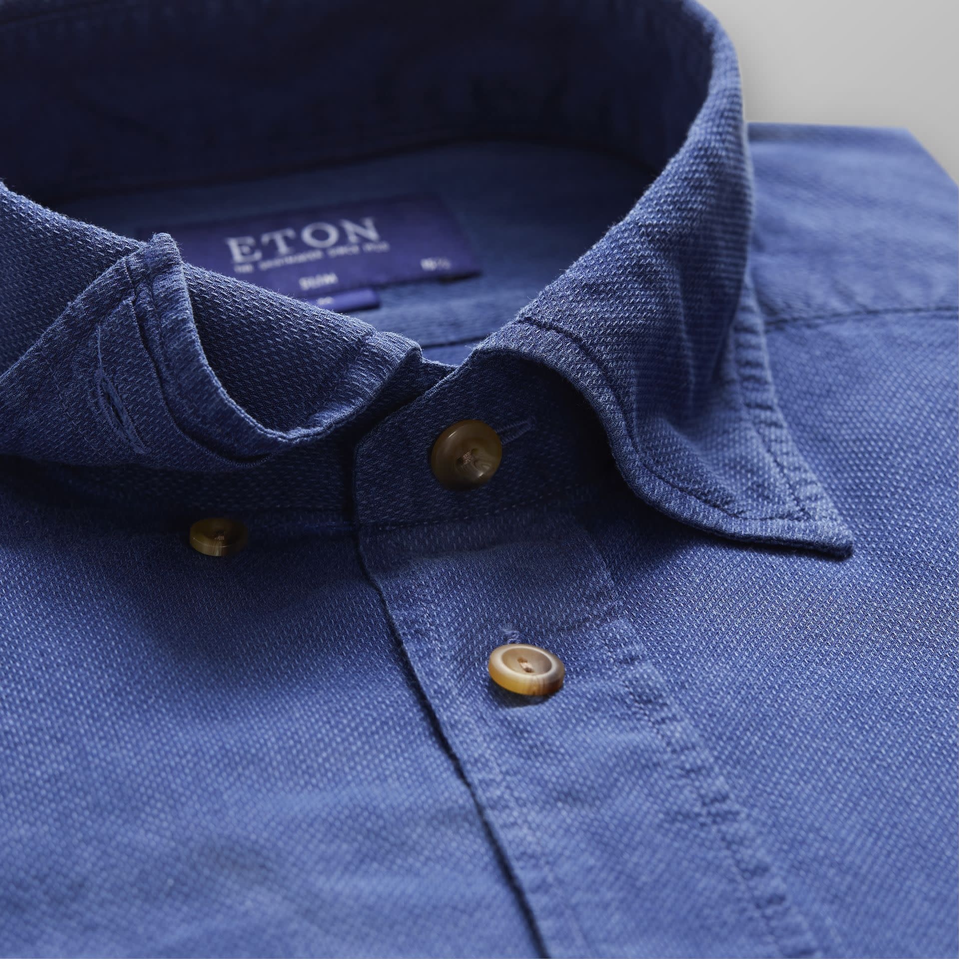 Eton Blue Indigo Shirt