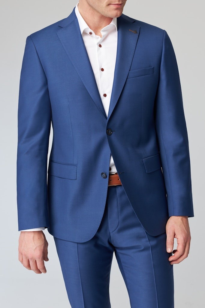 Roy Robson French Blue Anti-wrinkle 3 piece suit