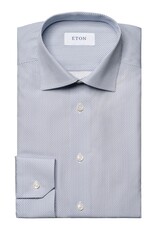 Eton Micro Print Poplin Shirt