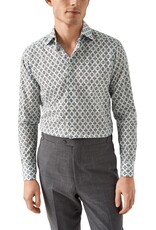 Eton Elegant timeless geometric medallion shirt