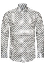 Eton Elegant timeless geometric medallion shirt