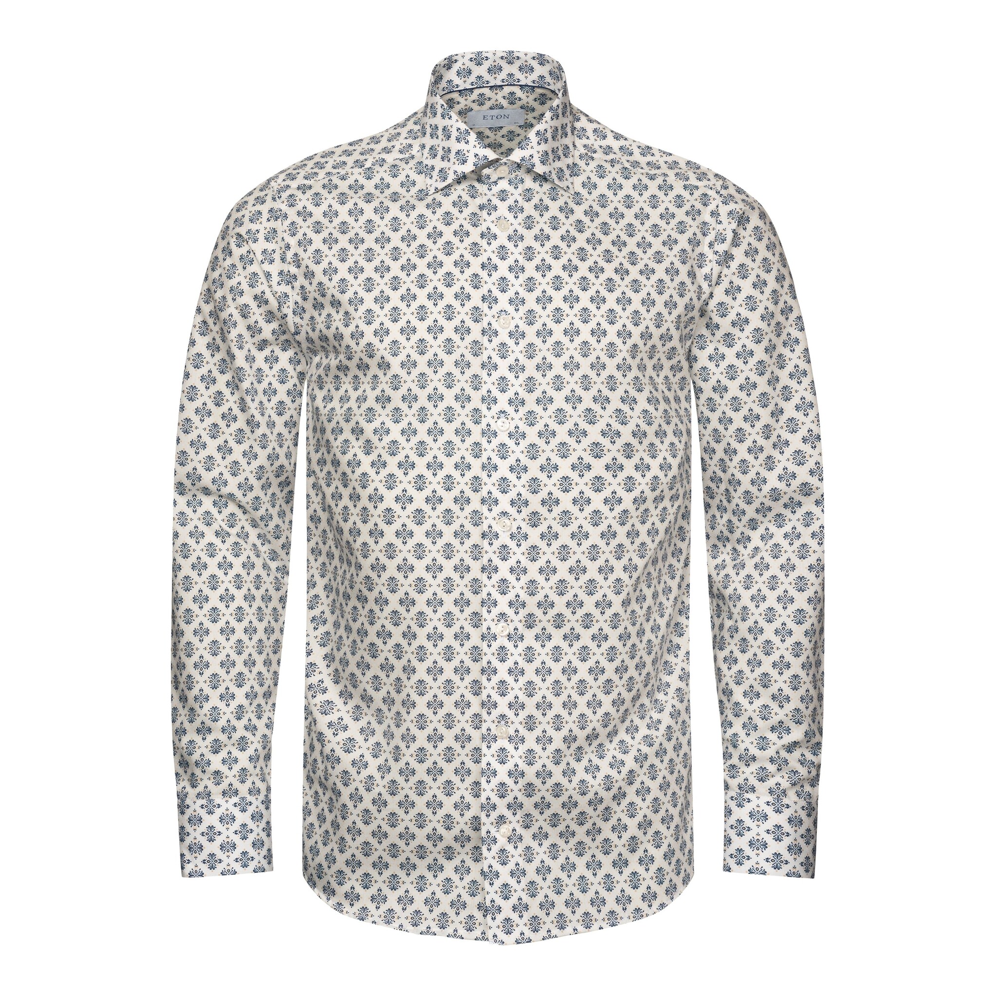 Eton Elegant timeless geometric medallion shirt