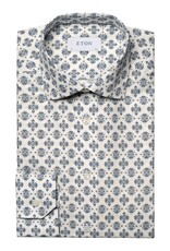 Eton Elegant timeless geometric medallion shirt