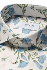 Eton Floral Print Signature Twill shirt