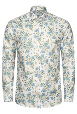 Eton Floral Print Signature Twill shirt