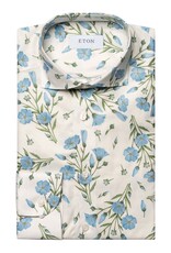 Eton Floral Print Signature Twill shirt