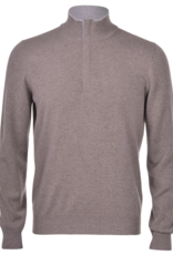 Gran Sasso Fine Cashmere/Wool with suede trim