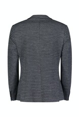 Roy Robson Textured Jersey Houndstooth Jacket - Slim