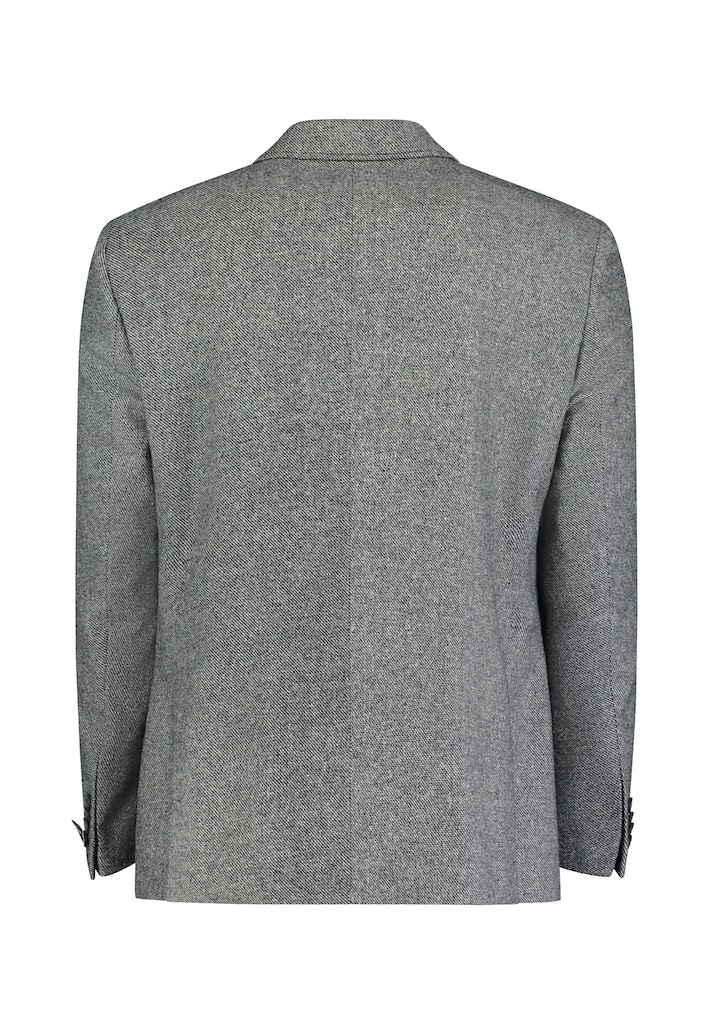 Roy Robson Grey Flecked Wool/silk Jacket