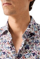 Eton Multi-coloured Floral Print Signature Twill