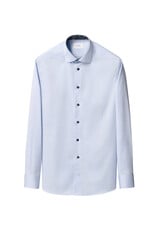 Eton Signature Twill with Floral Trim