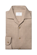 Eton One Piece Collar Flannel Shirt