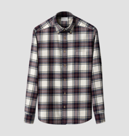 Eton Luxury Plaid Check Flannel Shirt