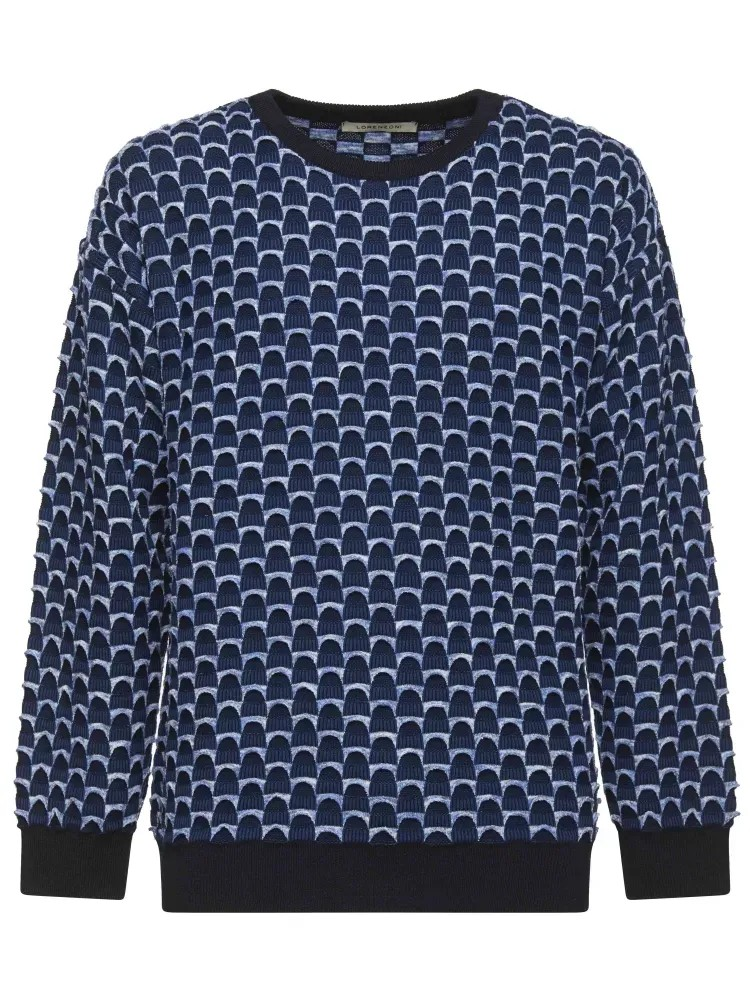 Lorenzoni Retro Handstitched Premium Crew Neck