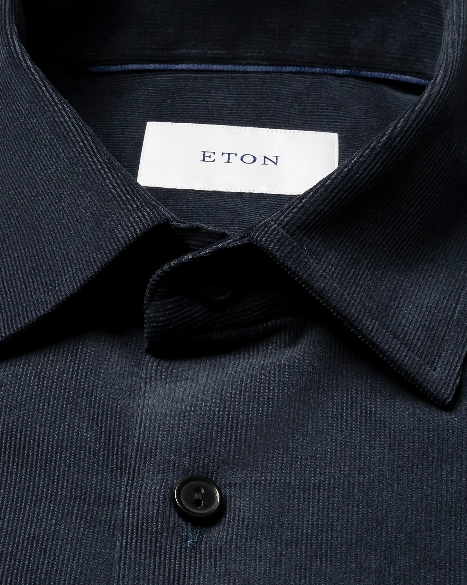 Eton Luxury Fine Corduroy Shirt - Navy