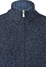 Gran Sasso Super Geelong Full Zip Cardigan