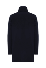 Duno Turano 3/4 length Down Coat - Navy