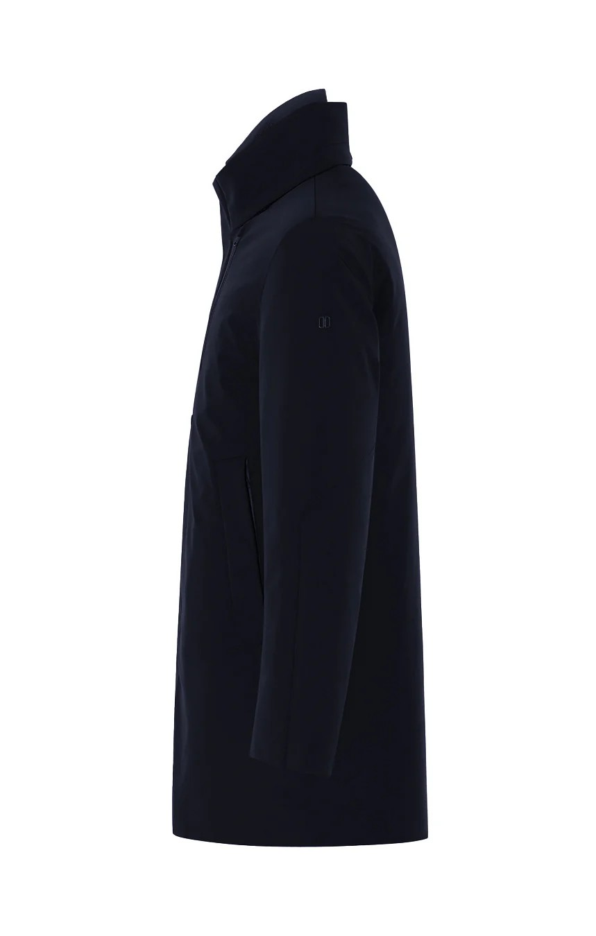 Duno Turano 3/4 length Down Coat - Navy