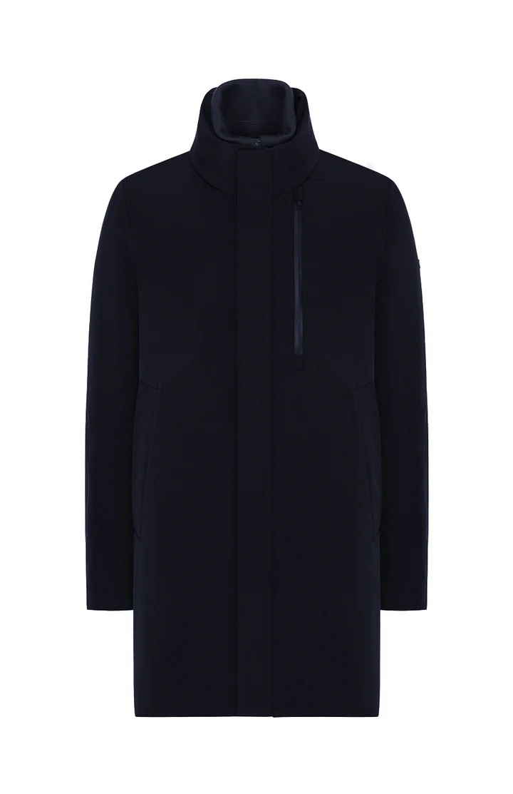 Duno Turano 3/4 length Down Coat - Navy