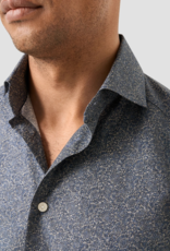 Eton Tonal Ornamental Twill Print Shirt