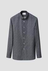 Eton Tonal Ornamental Twill Print Shirt