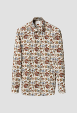 Eton Floral Print Signature Twill Shirt