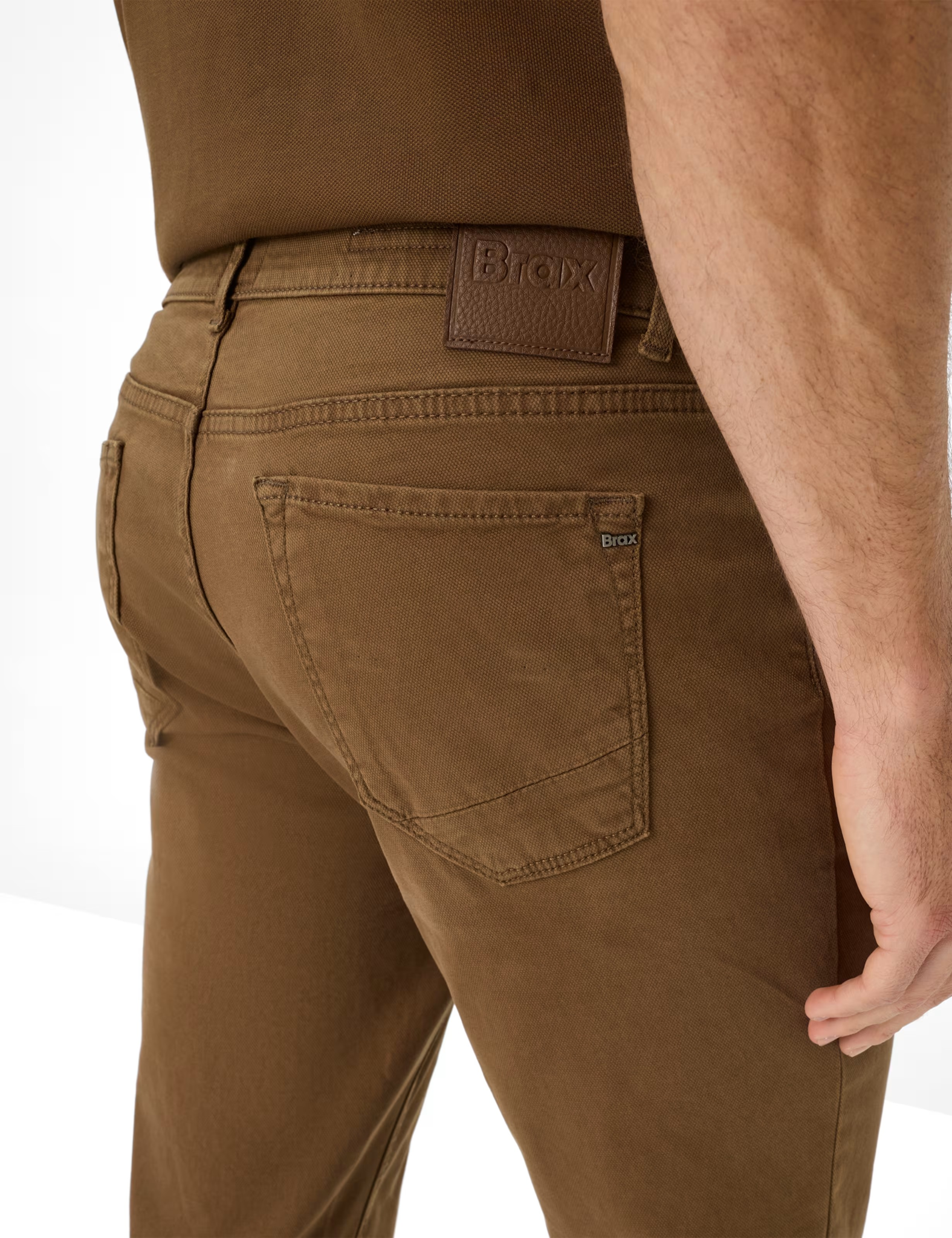 Brax Textured Hi Flex coloured Jean