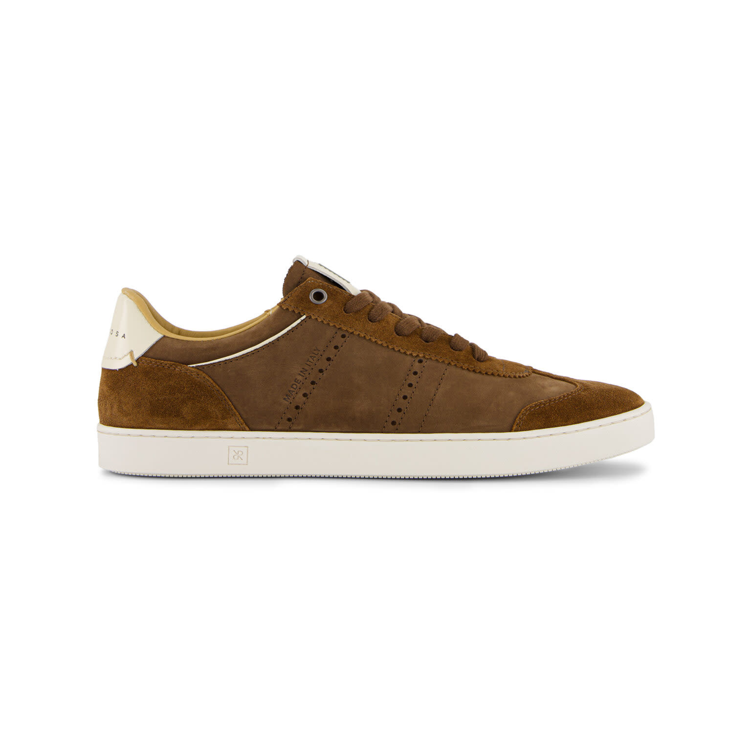 Rubirosa Judy Nubuck Leather Trainer - Brown