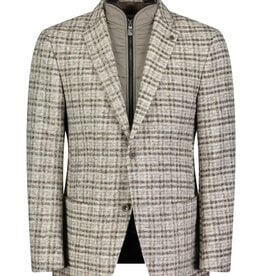 Roy Robson Light Brown Checked Jacket with insert