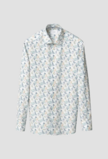 Eton Elegant Floral Print Twill Shirt