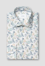 Eton Elegant Floral Print Twill Shirt