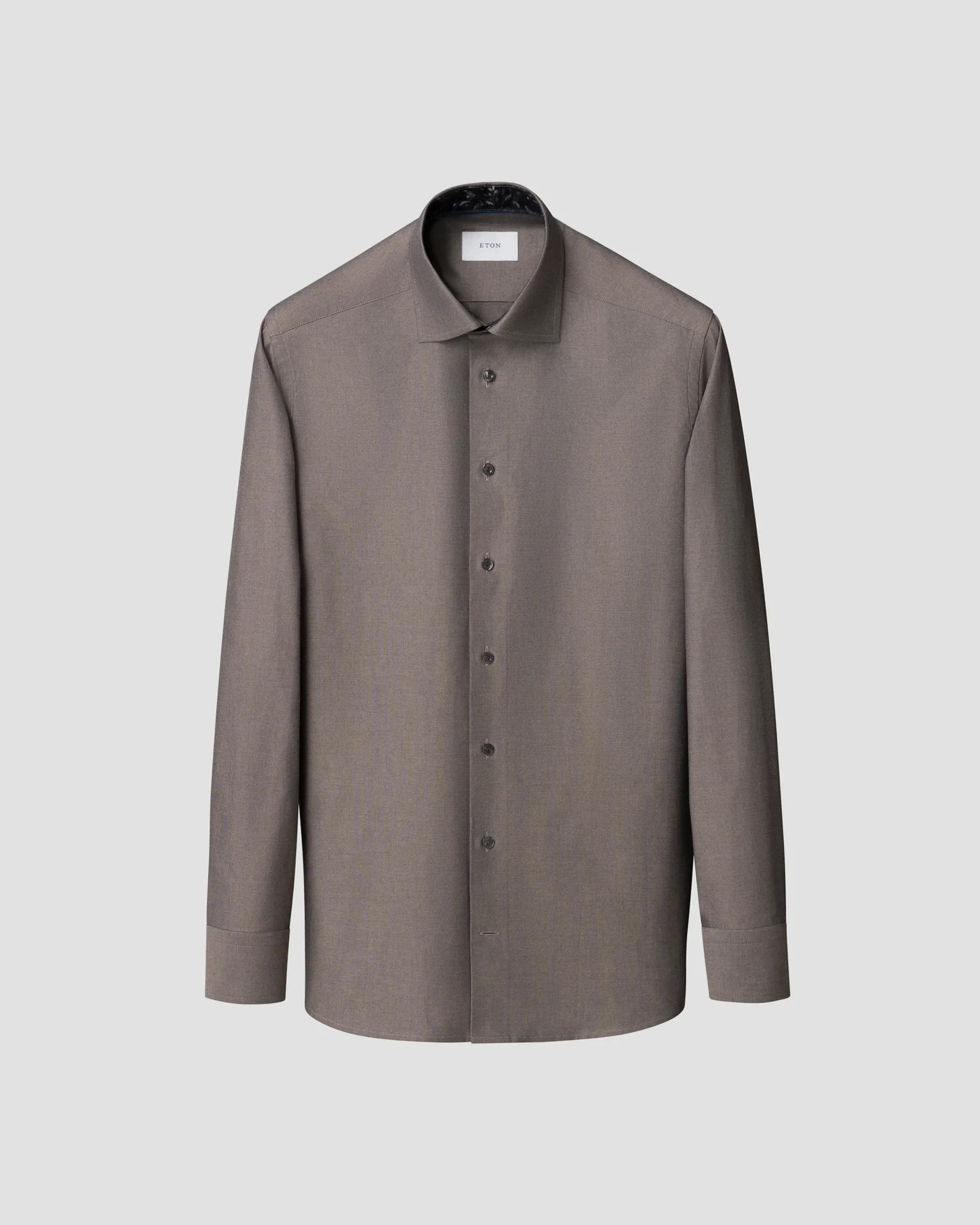 Eton Semi Solid Twill with Floral Trim