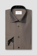 Eton Semi Solid Twill with Floral Trim