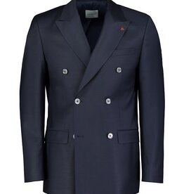 Roy Robson Navy Double Breasted Wool Suit