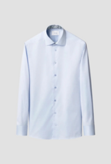 Eton Signature Twill with Floral contrast detail