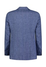 Roy Robson Blue Striped Double Breasted Jacket