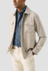 Eton Floral Indigo Dyed Denim shirt