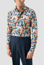Eton Bold Soft Tencel Twill print shirt