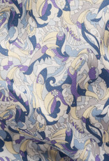 Eton Purple Motif Signature Twill Shirt
