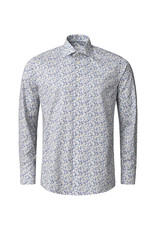 Eton Purple Motif Signature Twill Shirt