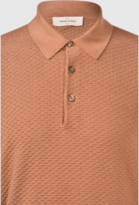 Gran Sasso Textured Popcorn Knitted Polo