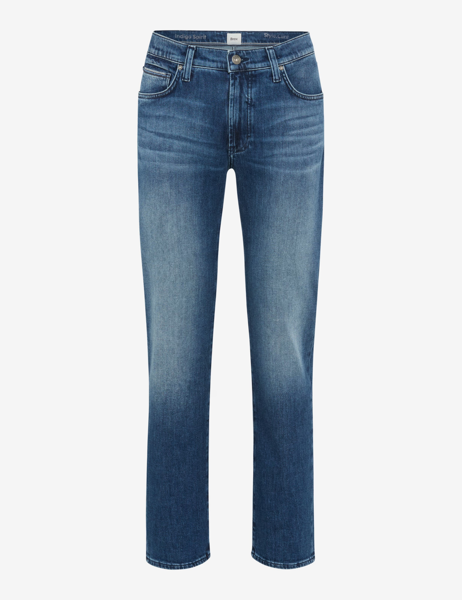 Brax Regular Fit Denim - Clint Broken Blue