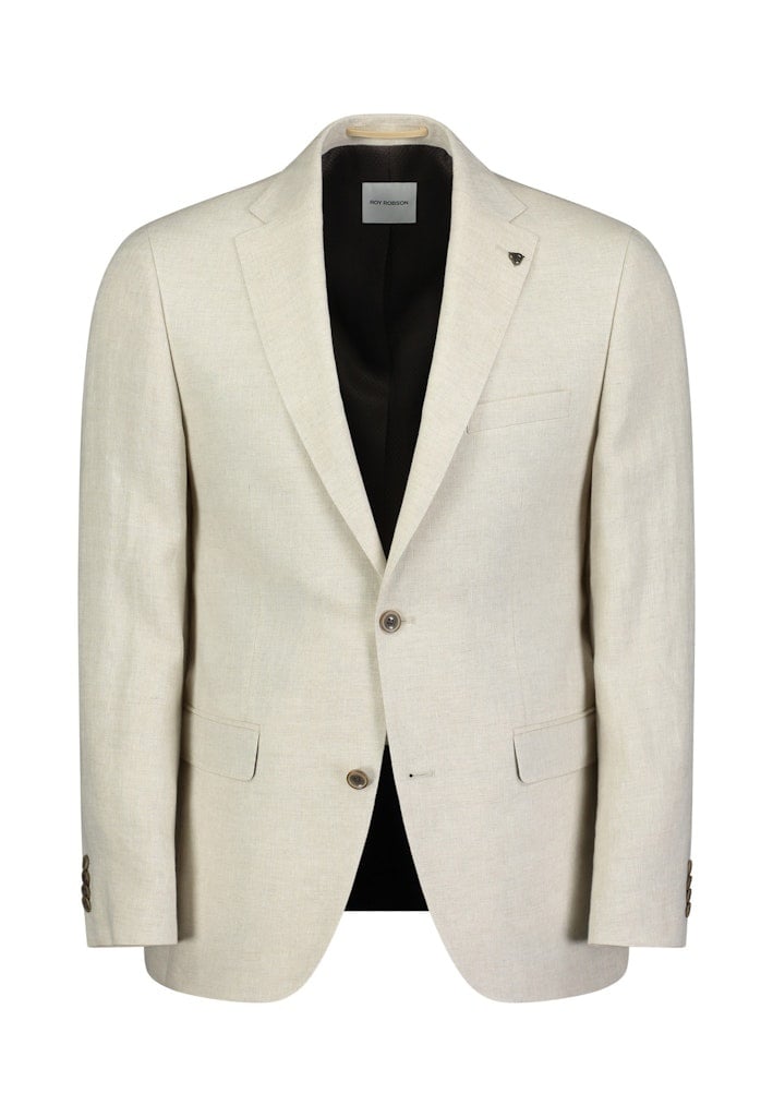 Roy Robson Pure Linen Leomaster Jacket - Cream