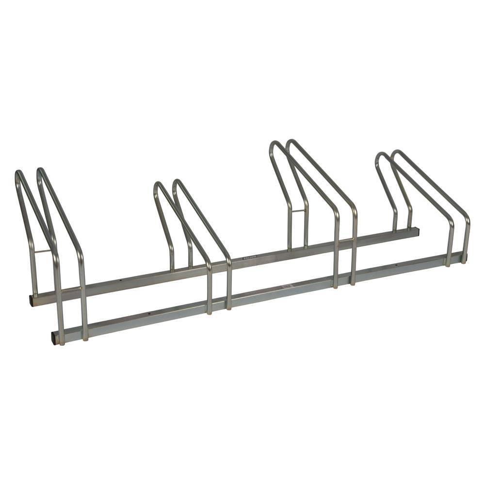 Fietsenrek 'zij aan zij' voor 4 fietsen - OpbergSpecialist