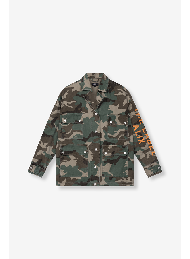 CAMFLOUFLAGE JACKET STYLE: 2502403003
