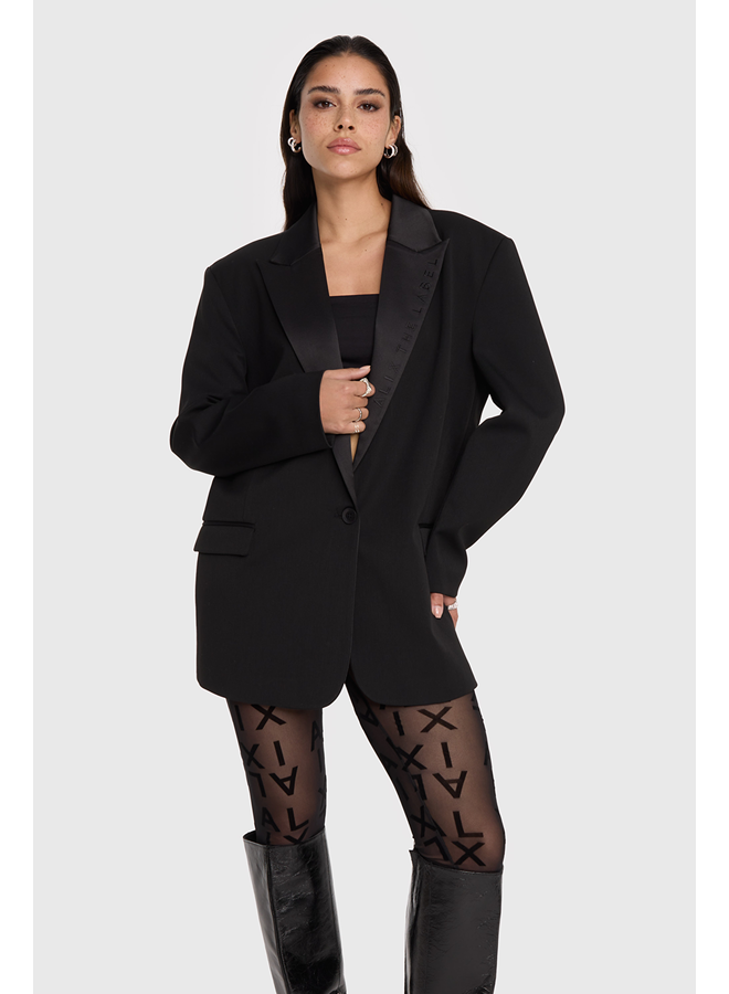 KNITTED ALIX MESH LEGGING
