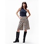 LOOSE FIT LEOPARD JORTS STYLE: 3816