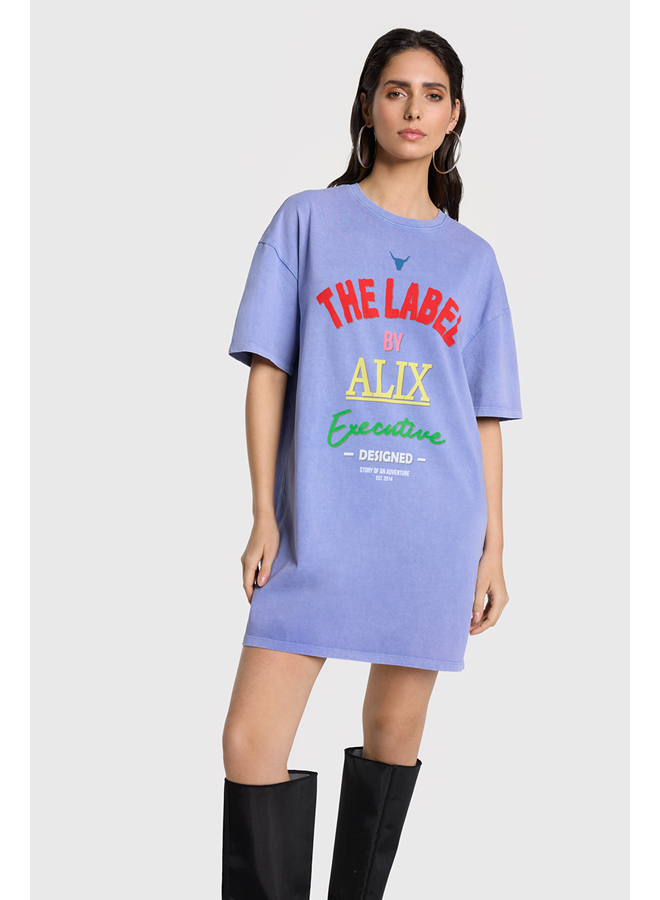 THE LABEL T-SHIRT DRESS 223