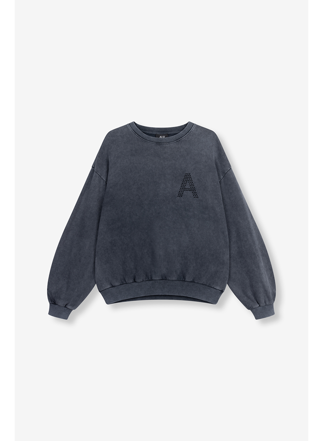 ACID WASHED SWEATER 7400